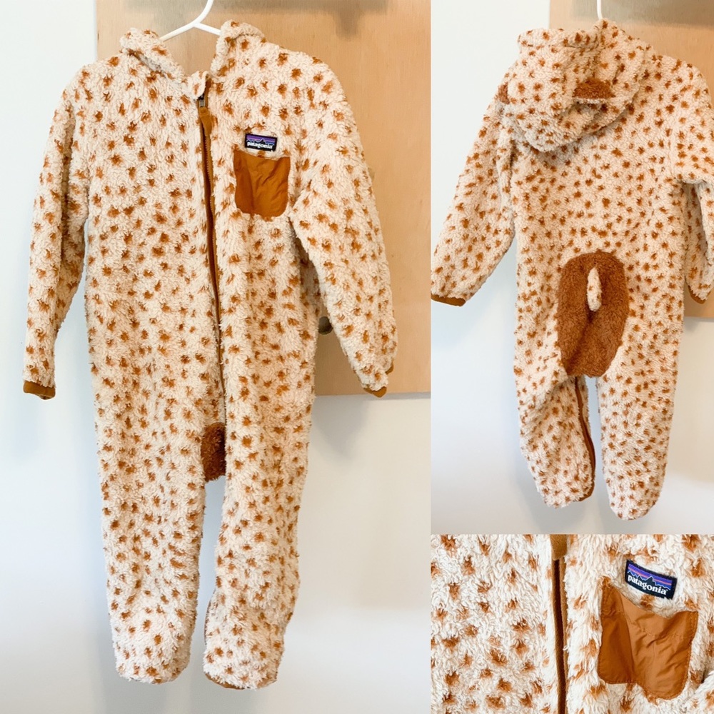 PATAGONIA furry friends bunting, 5T